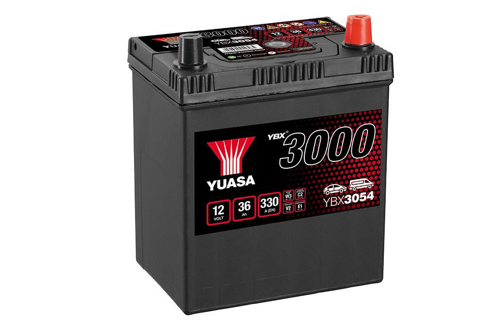 Yuasa YBX3054 Battery (WC) 12V Factory Activated MF Battery