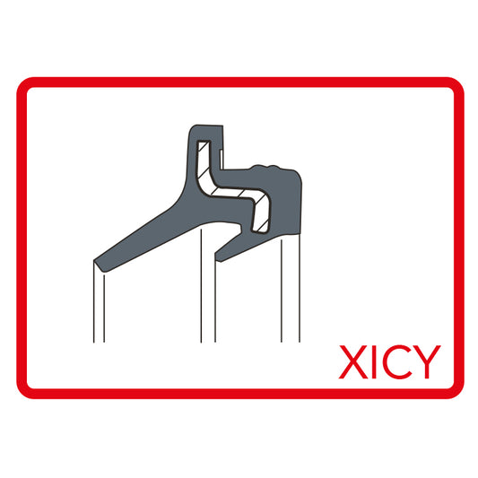 ARI.144 - Pair Of fork dust covers 43 x 55.7/60 x 5/14 XICY CAP