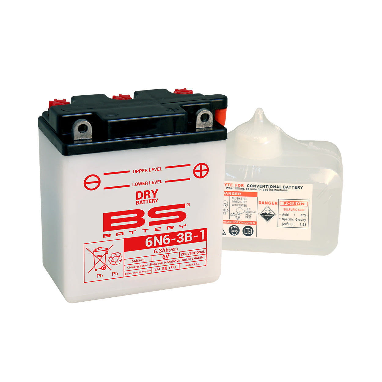 BS 6N6-3B-1 (DC) Combi-Pack Dry Battery