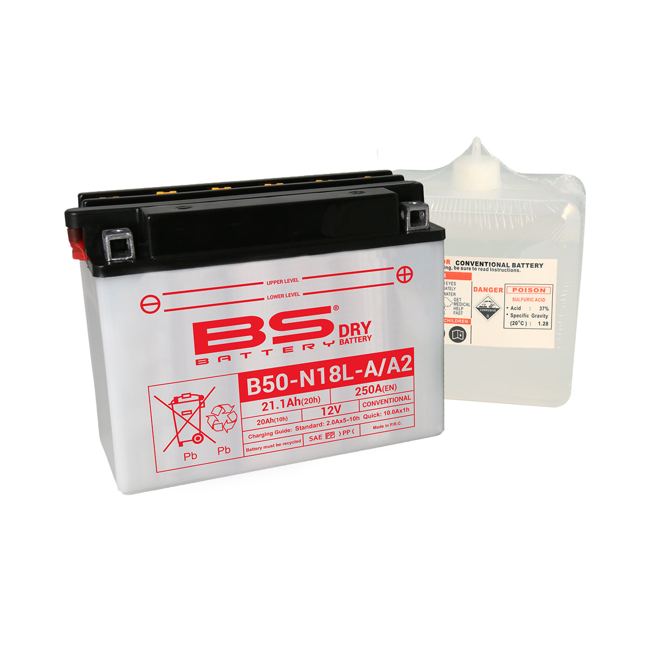 BS B50-N18L-A/A2 (DC) Combi-Pack Dry Battery