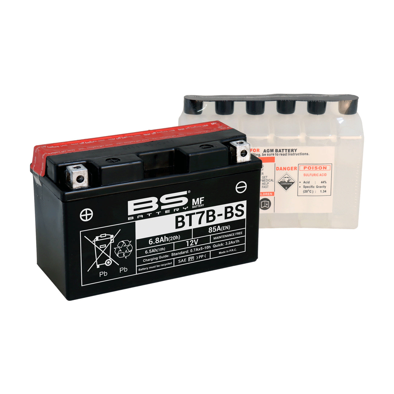 BS BT7B-BS (CP) Combi-Pack MF Battery