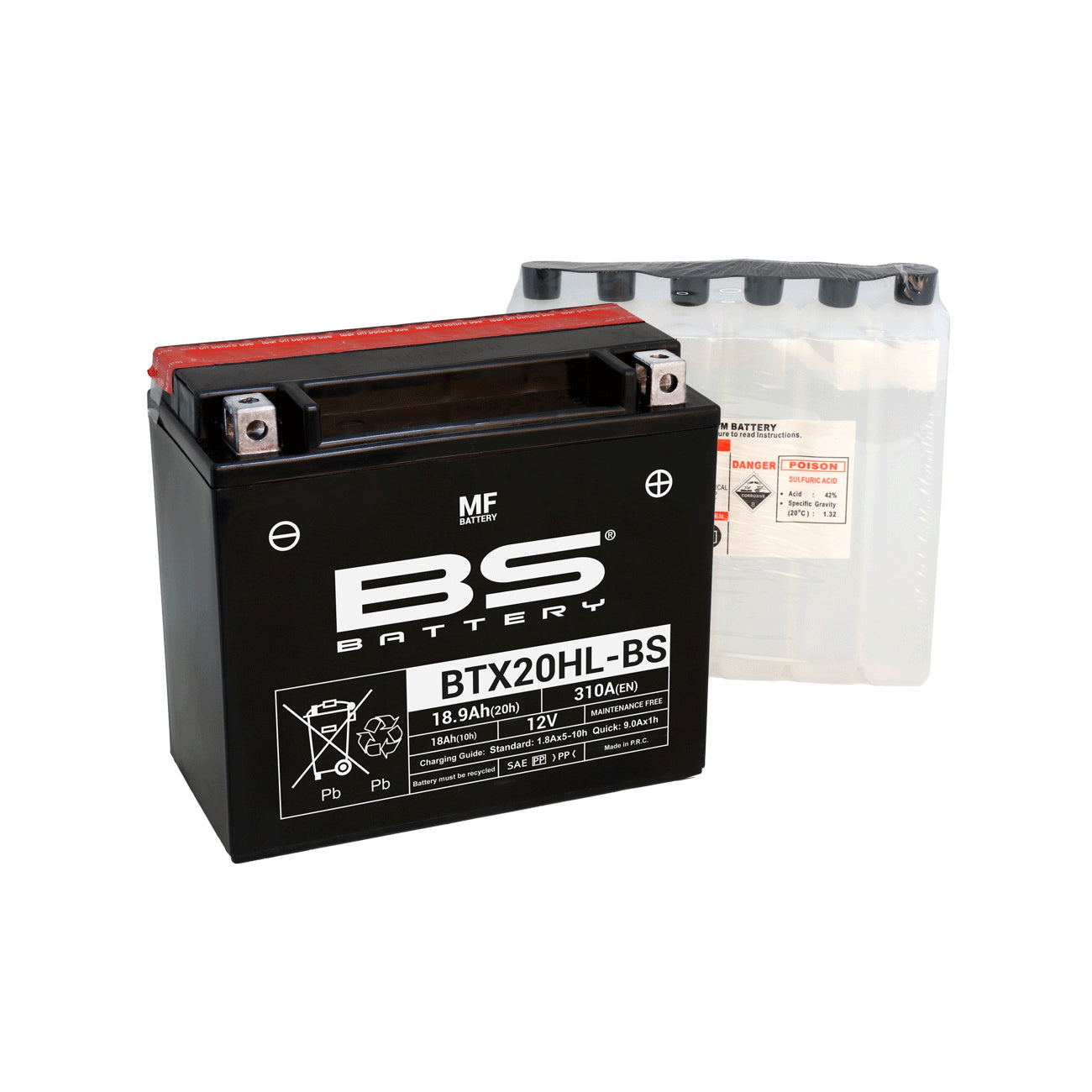 BS BTX20HL-BS (CP) Combi-Pack MF Battery