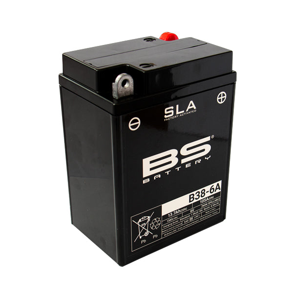 BS B38-6A SLA (WC) Factory Activated Battery