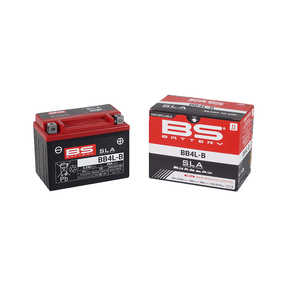 BS BB4L-B SLA (WC) Factory Activated Battery