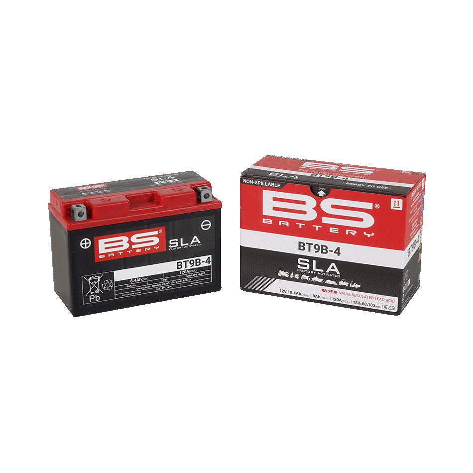 BS BT9B-4 SLA (WC) Factory Activated Battery