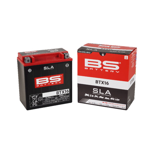 BS BTX16 SLA (WC) Factory Activated Battery