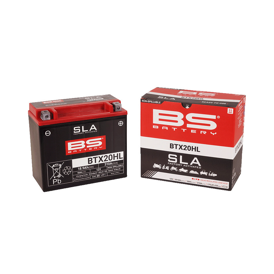 BS BTX20HL SLA (WC) Factory Activated Battery