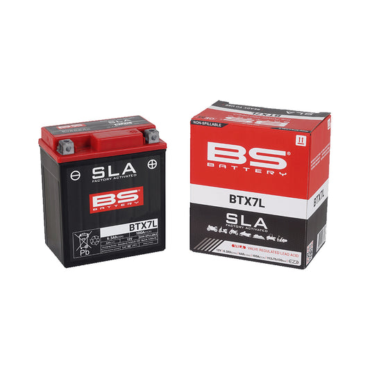 BS BTX7L SLA (WC) Factory Activated Battery