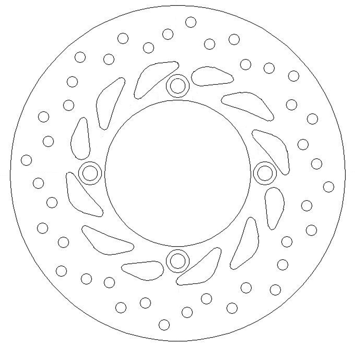 Ferodo Brake Disc Solid FMD0009R