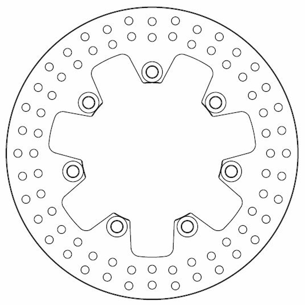 Ferodo Brake Disc Solid FMD0020R