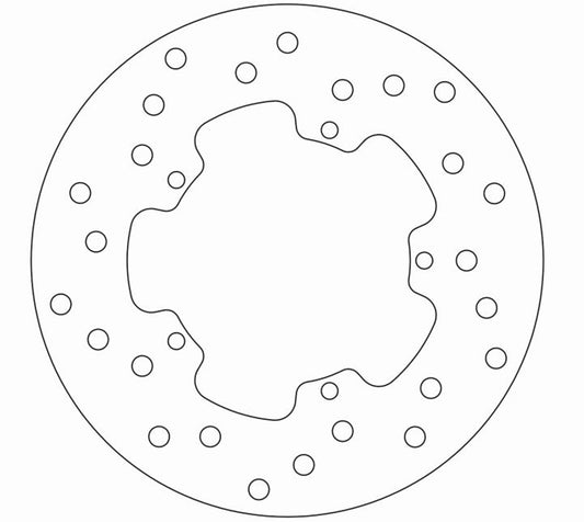 Ferodo Brake Disc Solid FMD0022R