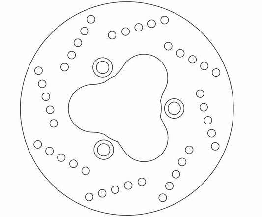 Ferodo Brake Disc Solid FMD0025R