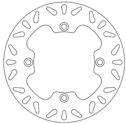 Ferodo Brake Disc Solid FMD0027R