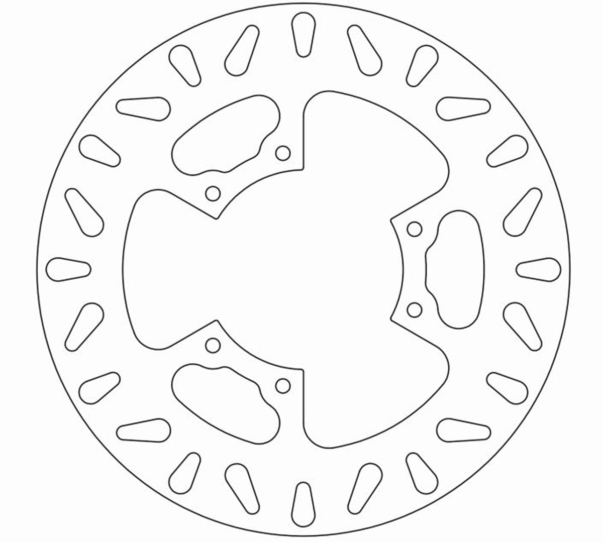 Ferodo Brake Disc Solid FMD0029R