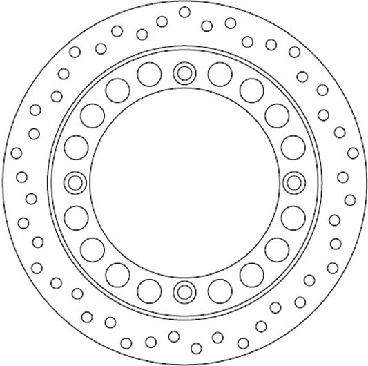 Ferodo Brake Disc Solid FMD0033R