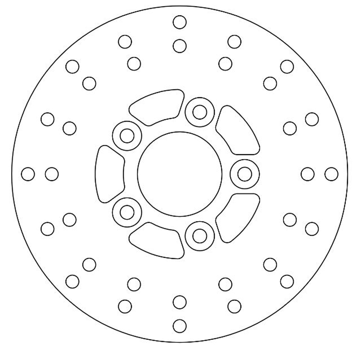 Ferodo Brake Disc Solid FMD0042R