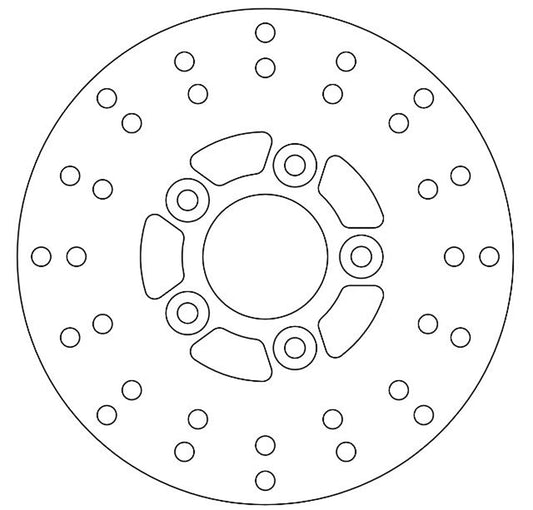 Ferodo Brake Disc Solid FMD0042R