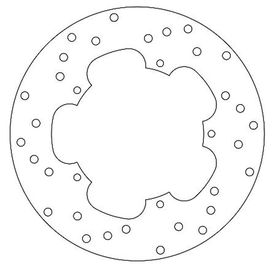 Ferodo Brake Disc Solid FMD0053R