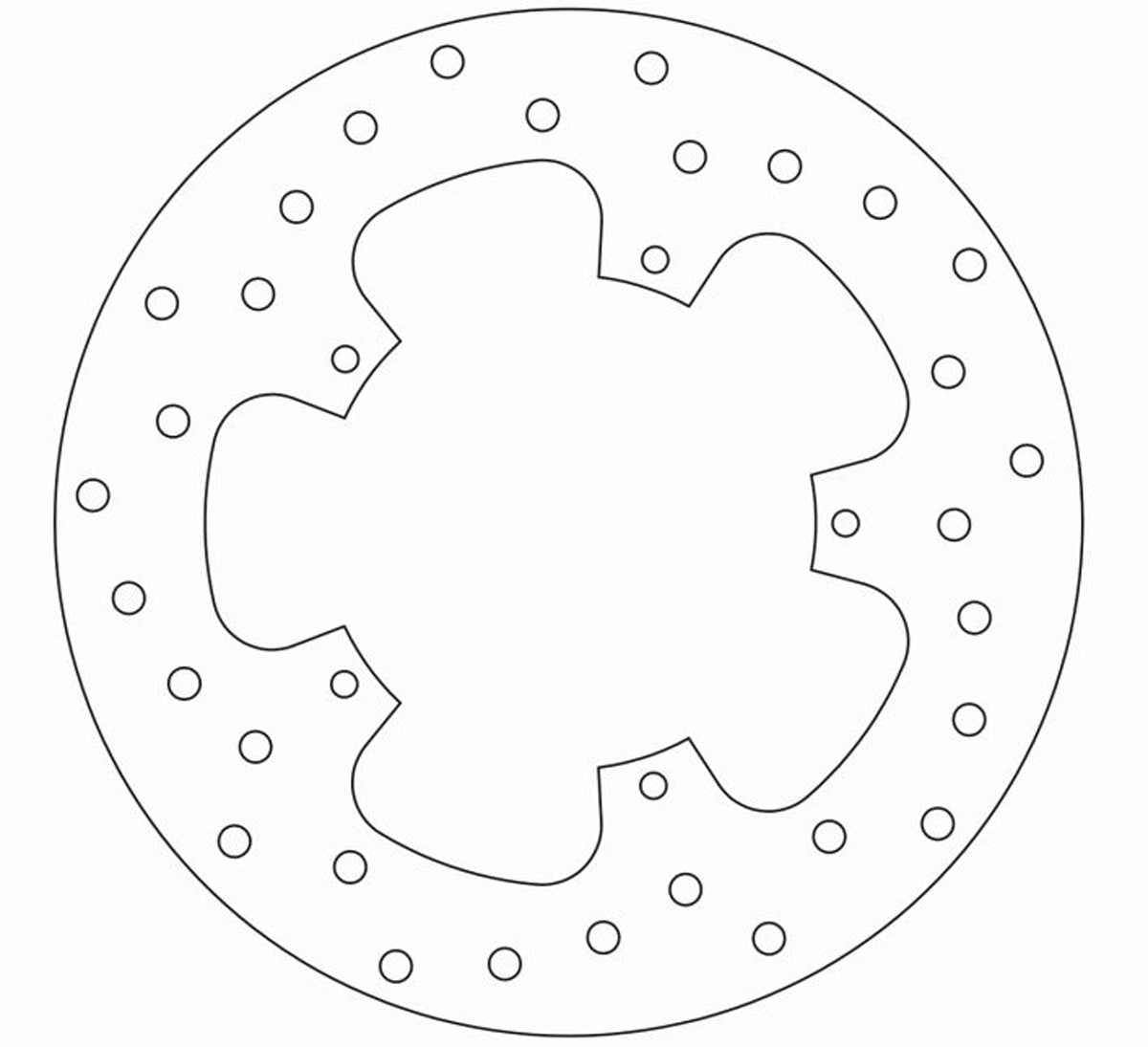 Ferodo Brake Disc Solid FMD0055R
