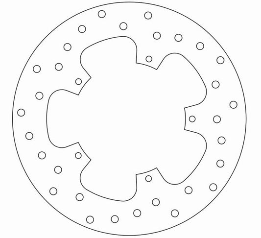 Ferodo Brake Disc Solid FMD0055R