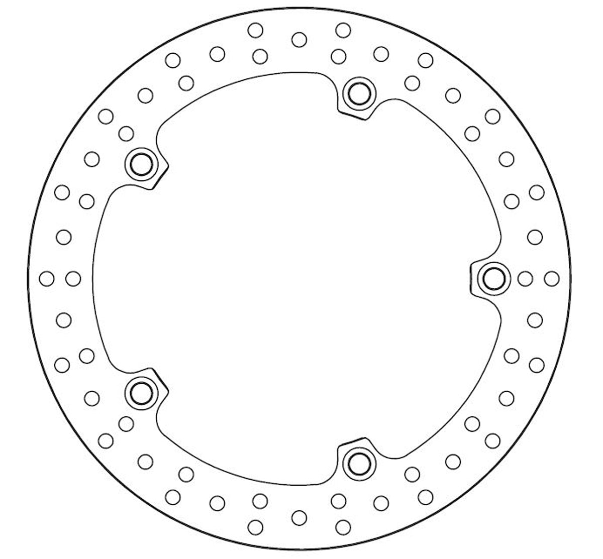 Ferodo Brake Disc Solid FMD0075R