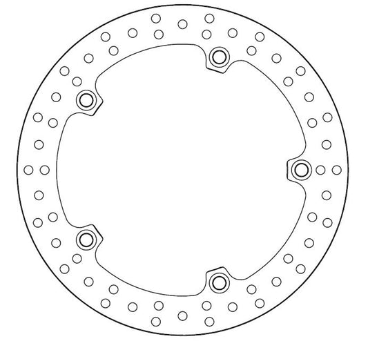 Ferodo Brake Disc Solid FMD0075R