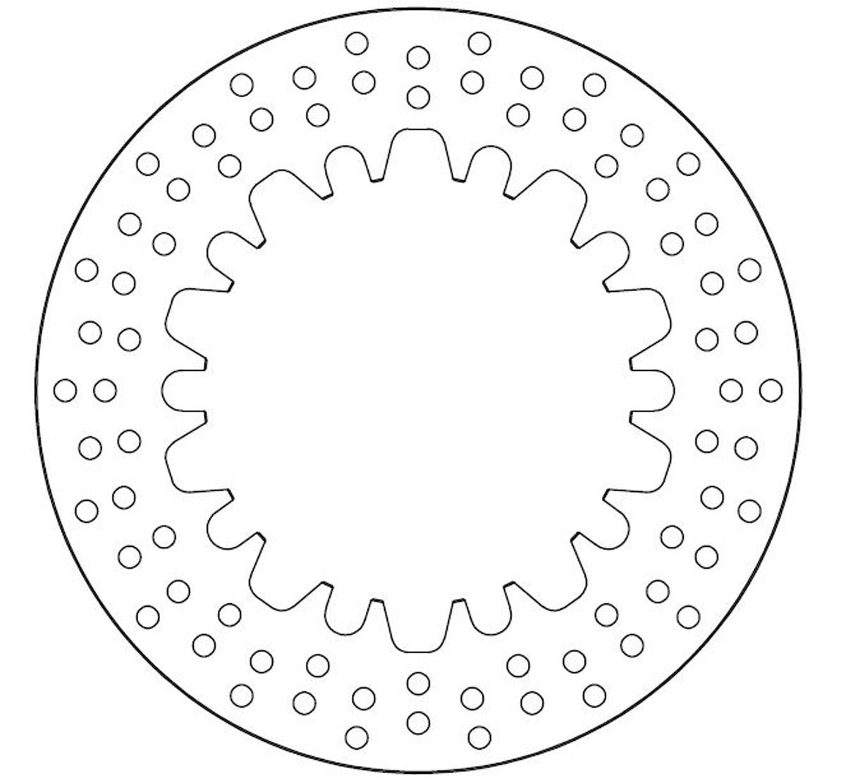Ferodo Brake Disc Solid FMD0081R