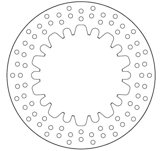 Ferodo Brake Disc Solid FMD0081R