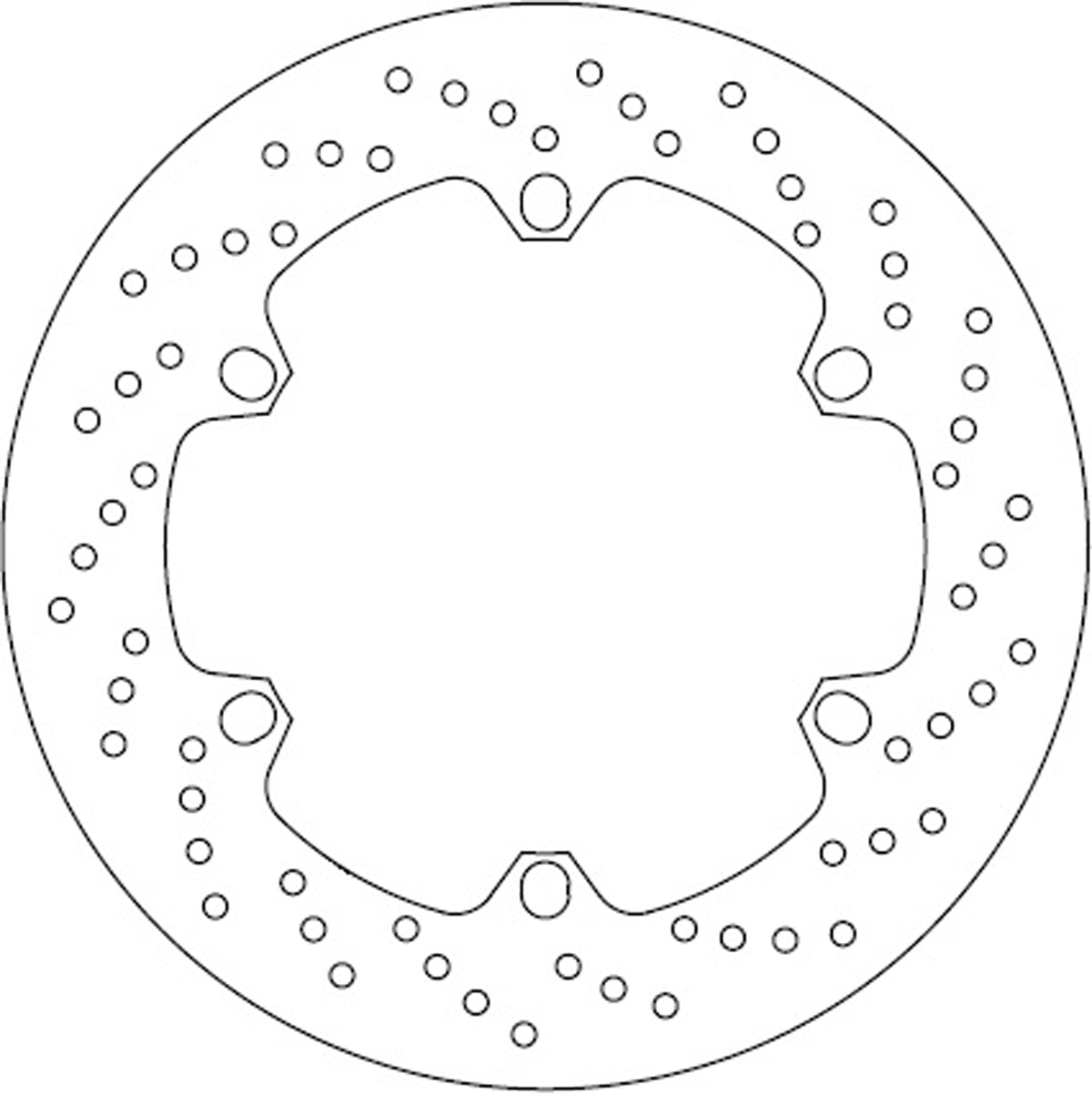 Ferodo Brake Disc Solid FMD0083R