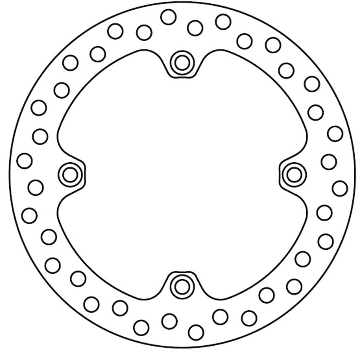 Ferodo Brake Disc Solid FMD0087R