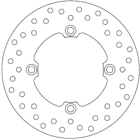 Ferodo Brake Disc Solid FMD0090R
