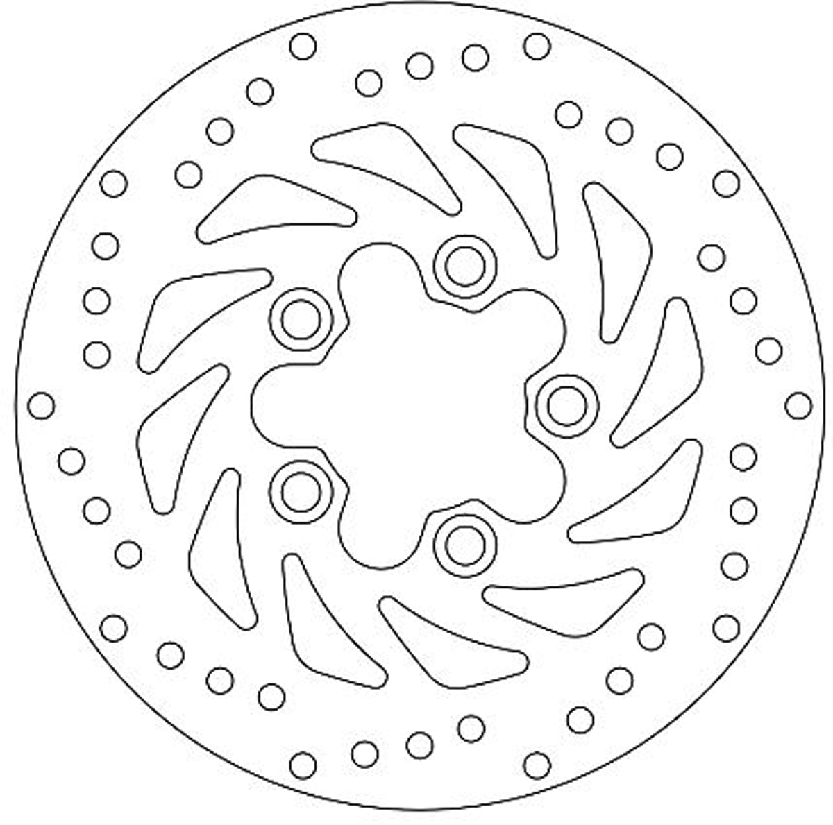 Ferodo Brake Disc Solid FMD0092R