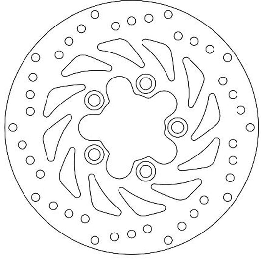 Ferodo Brake Disc Solid FMD0092R