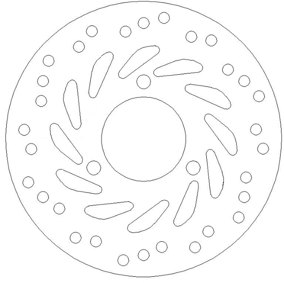 Ferodo Brake Disc Solid FMD0097R