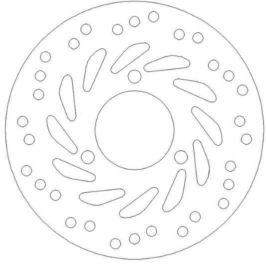 Ferodo Brake Disc Solid FMD0097R