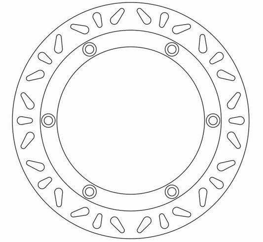 Ferodo Brake Disc Solid FMD0098R