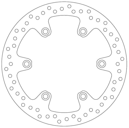 Ferodo Brake Disc Solid FMD0104R