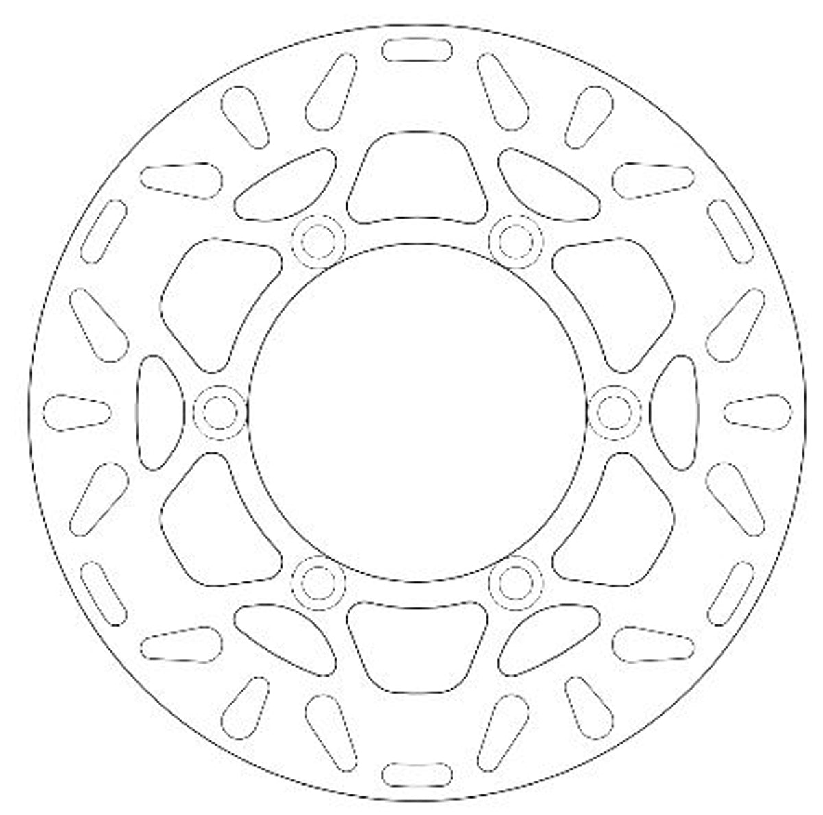 Ferodo Brake Disc Solid FMD0106R