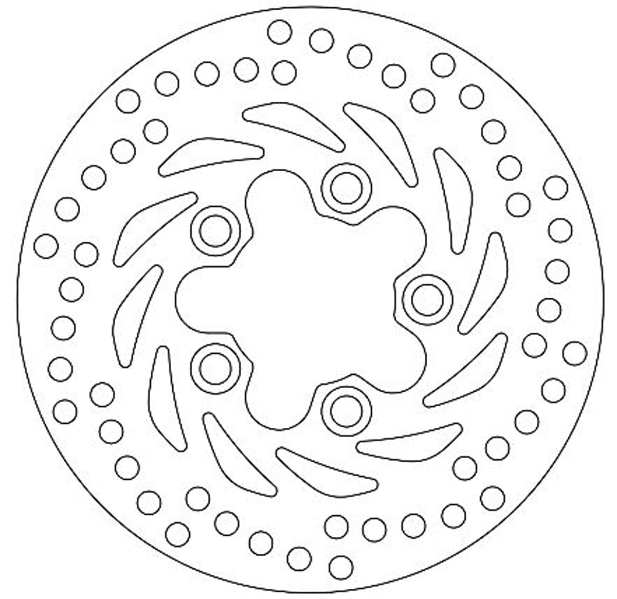 Ferodo Brake Disc Solid FMD0133R