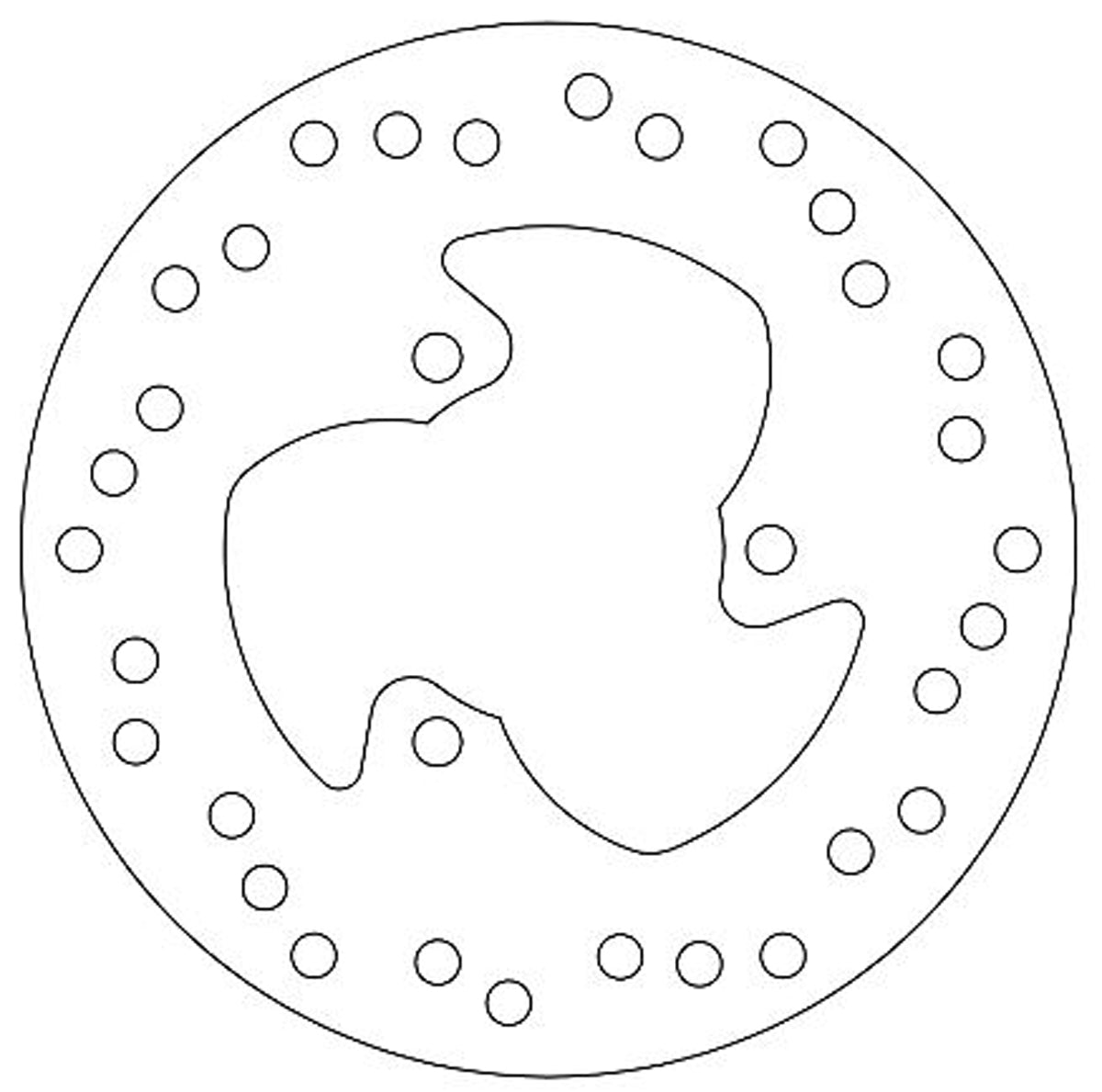 Ferodo Brake Disc Solid FMD0156R