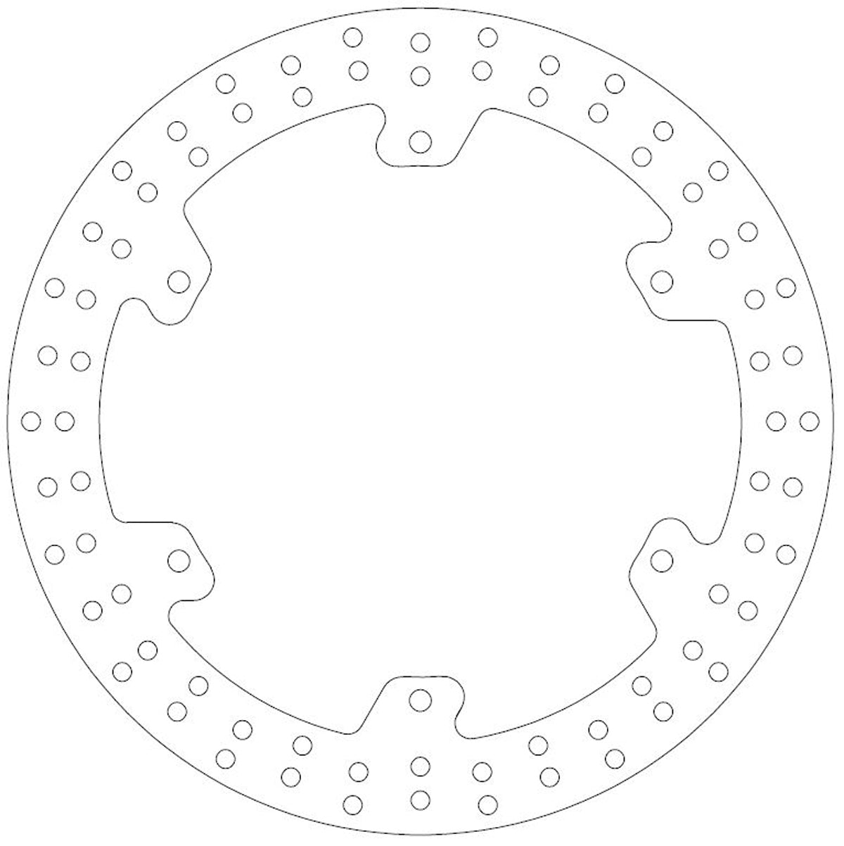 Ferodo Brake Disc Solid FMD0160R
