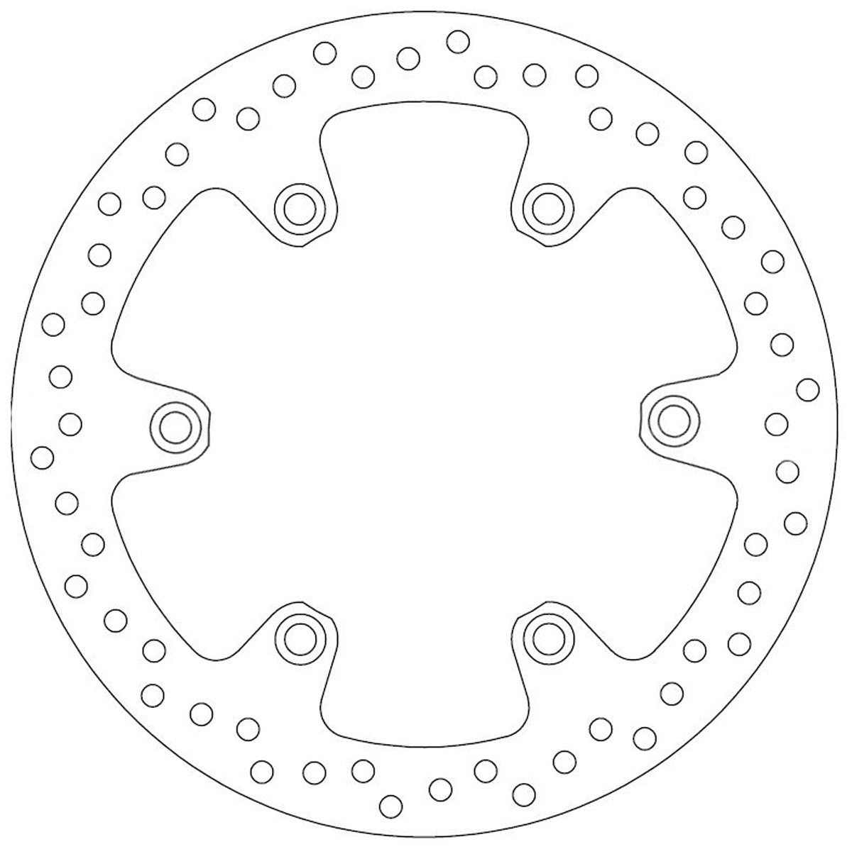 Ferodo Brake Disc Solid FMD0163R