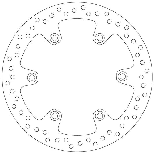 Ferodo Brake Disc Solid FMD0163R
