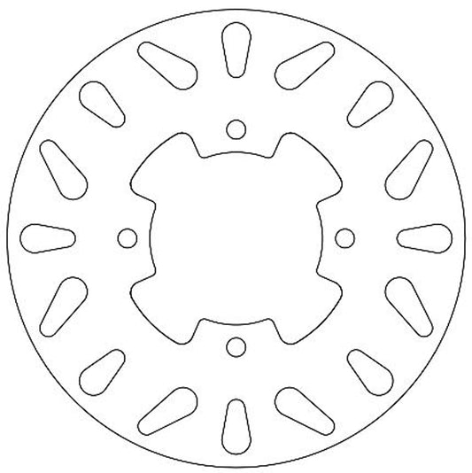 Ferodo Brake Disc Solid FMD0166R