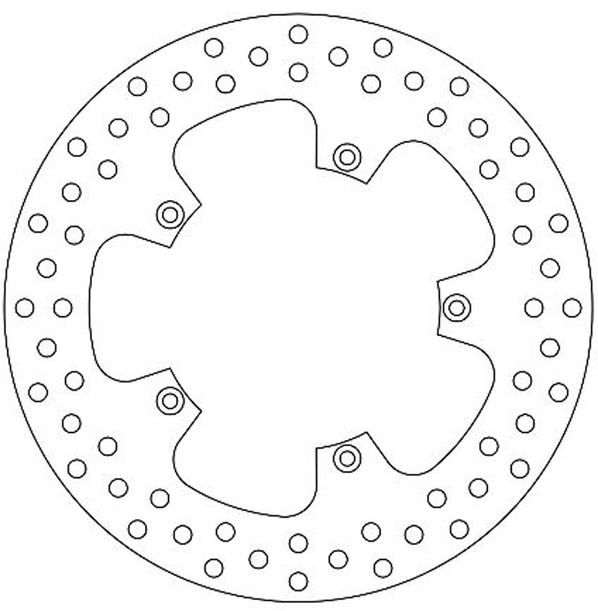 Ferodo Brake Disc Solid FMD0168R
