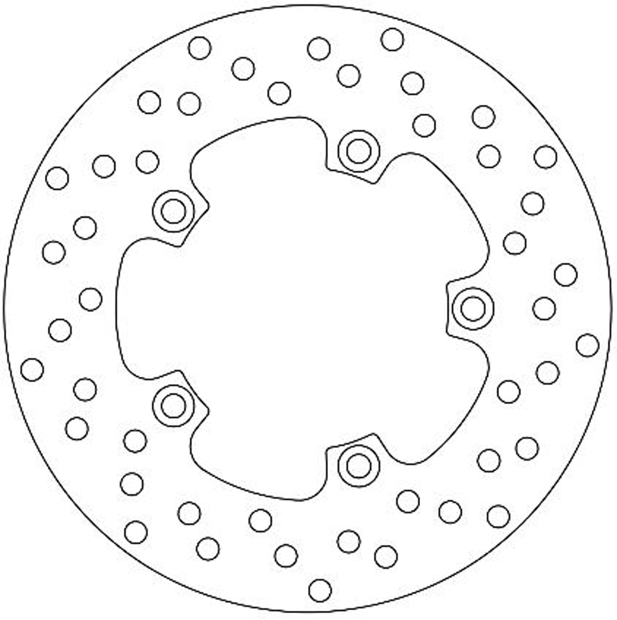 Ferodo Brake Disc Solid FMD0170R