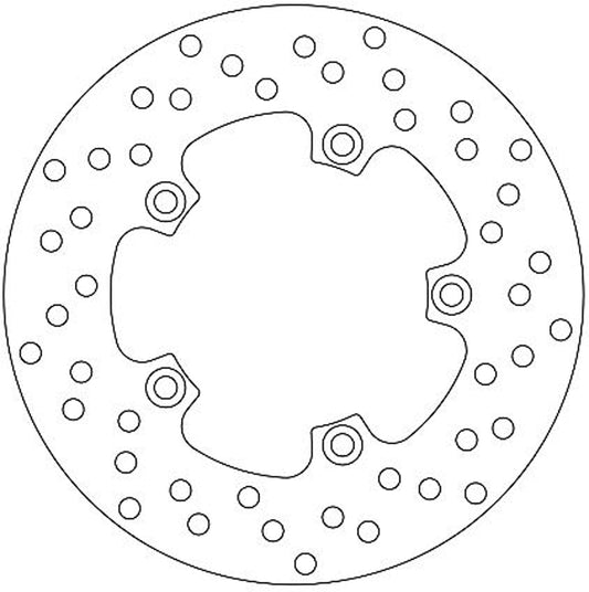 Ferodo Brake Disc Solid FMD0170R