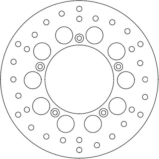 Ferodo Brake Disc Solid FMD0171R