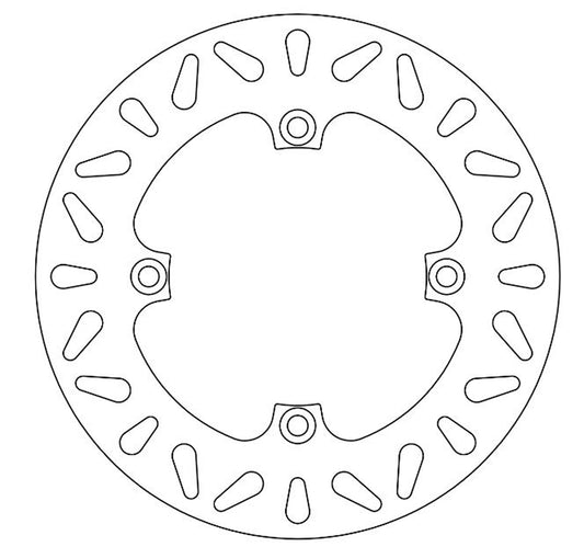 Ferodo Brake Disc Solid FMD0180R