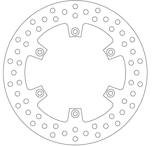 Ferodo Brake Disc Solid FMD0207R